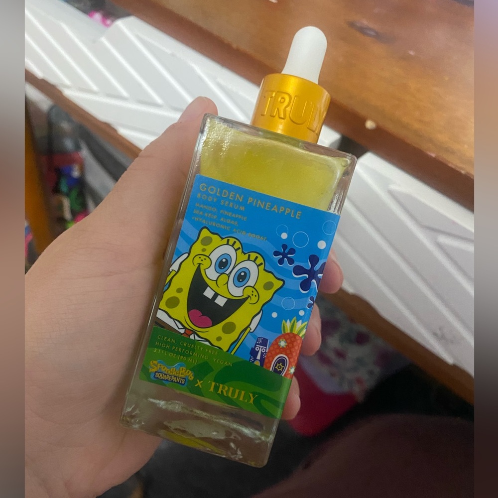 Truly x SpongeBob Body Serum 💛💛💛 Used ONCE